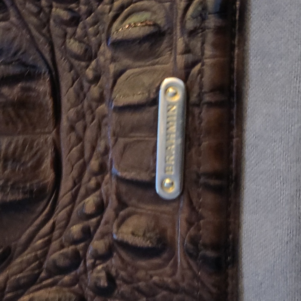 **Brahmin***COCO  BROWN  CROSSBODY BRAHMIN   WITH MATCHING WALLET!!!!! - Picture 7 of 16